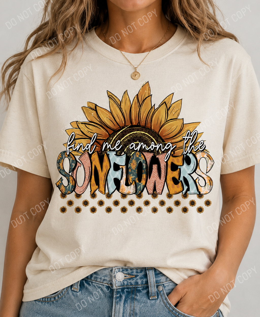 Among the Sunflowers