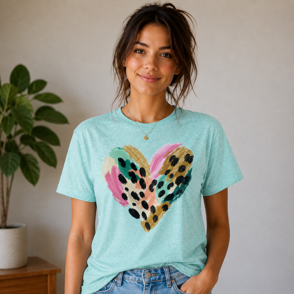 Painted Heart Tee